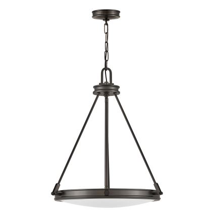 Hinkley - Lustre sur chaîne COLLIER 4xE14/40W/230V Ø 54,3 cm noir