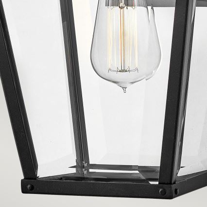 Hinkley - Wandlamp voor buiten DAWSON 1xE27/60W/230V IP44 zwart