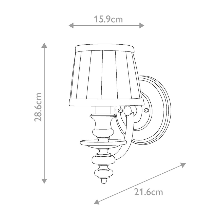 Hinkley - Wandlamp DUNHILL 1xE14/60W/230V