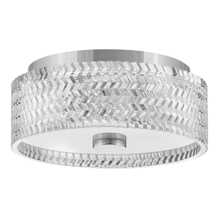 Hinkley Plafondlamp ELLE 2xE27/60W/230V diameter 30,5 cm glanzend chroom