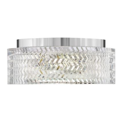 Hinkley Plafondlamp ELLE 2xE27/60W/230V diameter 30,5 cm glanzend chroom