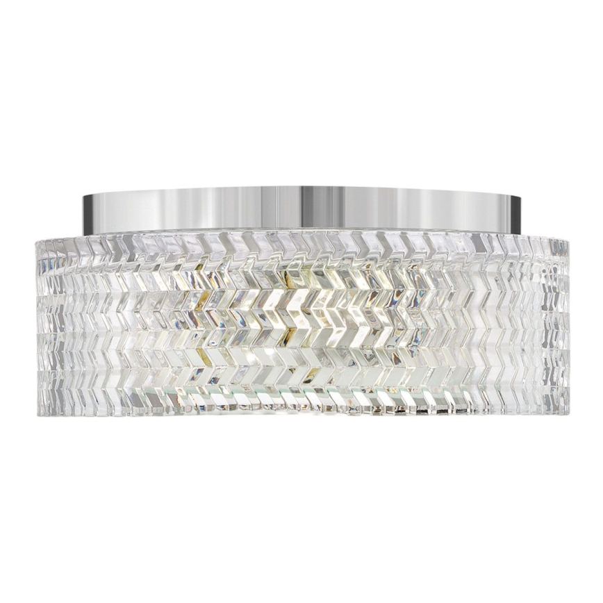 Hinkley Plafondlamp ELLE 2xE27/60W/230V diameter 30,5 cm glanzend chroom