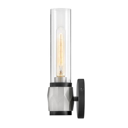 Hinkley - Badkamerwandlamp ELLISON 2xE27/40W/230V IP44 zwart