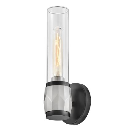 Hinkley - Badkamerwandlamp ELLISON 2xE27/40W/230V IP44 zwart