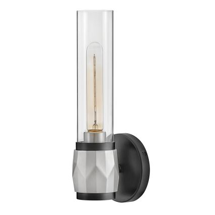 Hinkley - Badkamerwandlamp ELLISON 2xE27/40W/230V IP44 zwart