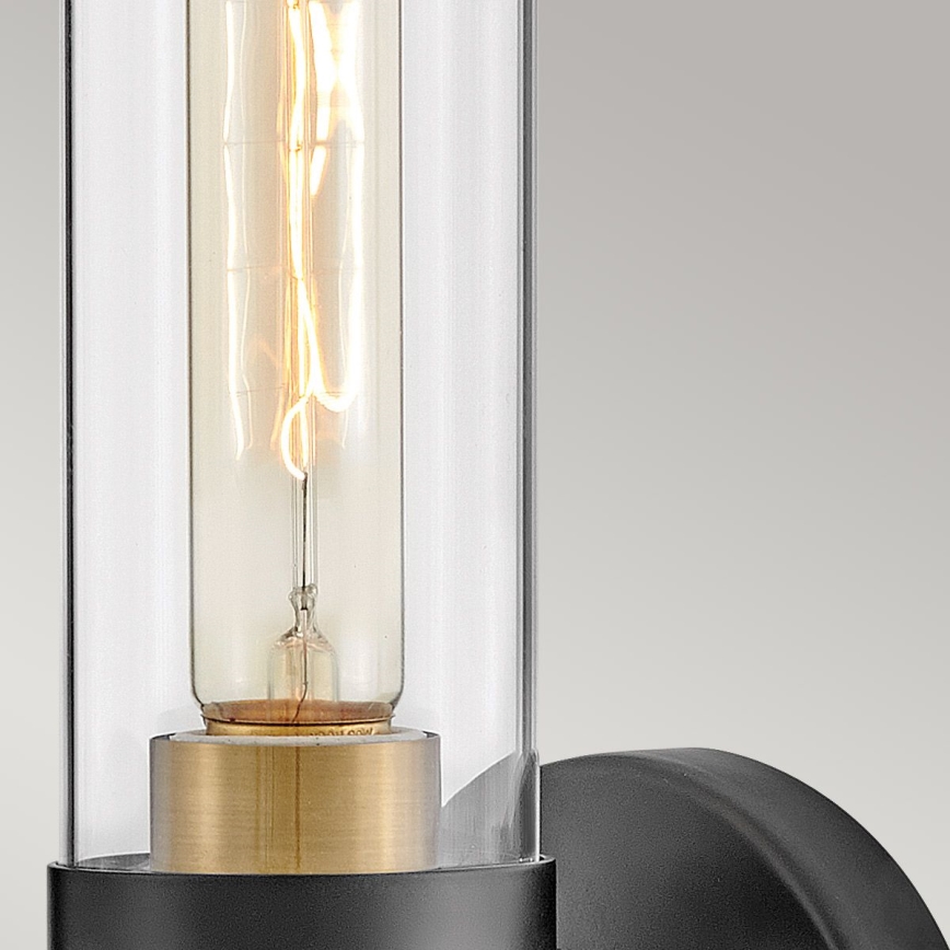 Hinkley - Badkamer wandlamp ELLISON 1xE27/40W/230V IP44 goud