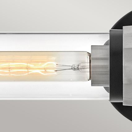 Hinkley - Badkamerwandlamp ELLISON 2xE27/40W/230V IP44 zwart