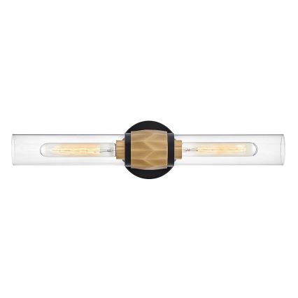 Hinkley - Badkamer wandlamp ELLISON 2xE27/40W/230V IP44 goud