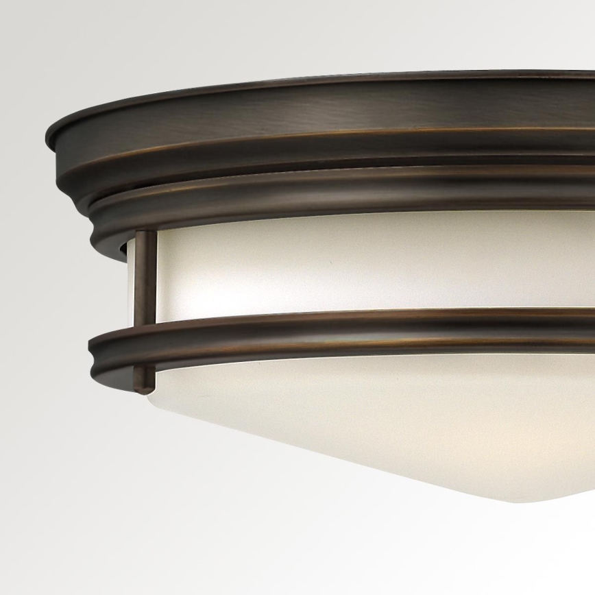 Hinkley - Badkamerplafondlamp HADLEY 3xE27/40W/230V IP44 brons