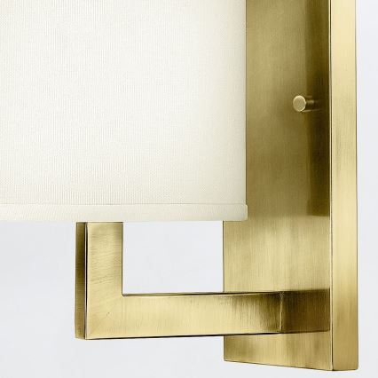 Hinkley - Wandlamp HAMPTON 1xE27/60W/230V goud