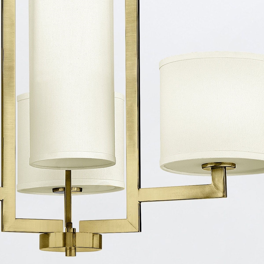 Hinkley - Kroonluchter met ketting HAMPTON 4xE27/60W/230V goud