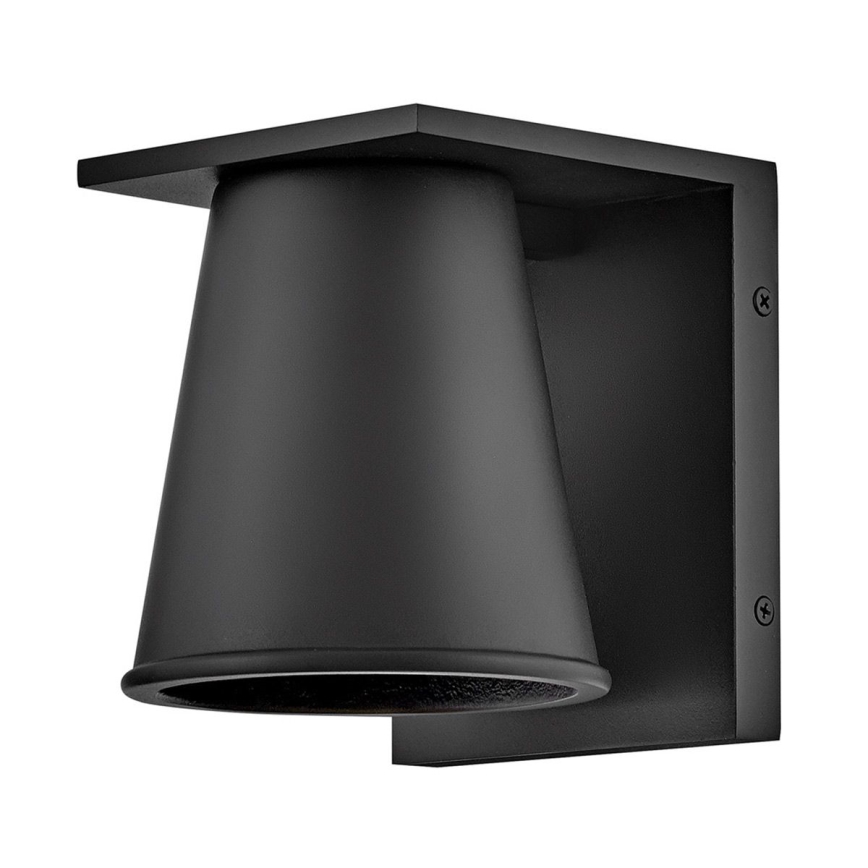 Hinkley - LED Wandlamp voor buiten HANS 1xGU10/8W/230V IP44 zwart