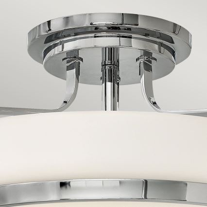 Hinkley - Plafonnier de surface HARPER 3xE27/60W/230V chrome brillant