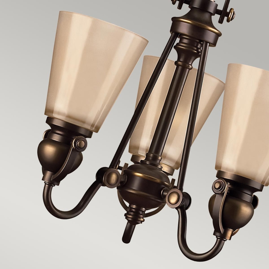 Hinkley - Hanglamp aan een ketting MAYFLOWER 3xE27/60W/230V
