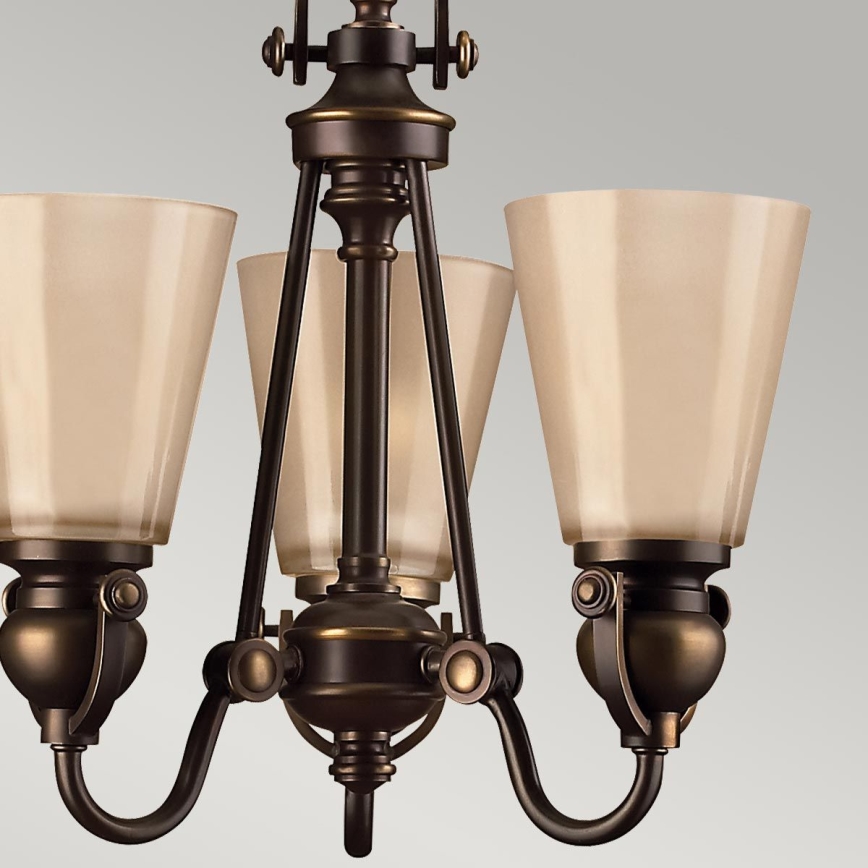 Hinkley - Hanglamp aan een ketting MAYFLOWER 3xE27/60W/230V
