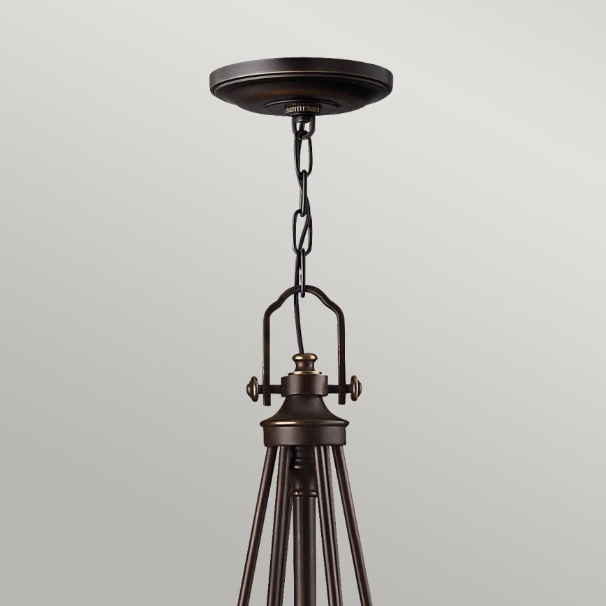 Hinkley - Hanglamp aan een ketting MAYFLOWER 6xE27/60W/230V