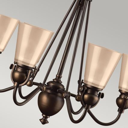 Hinkley - Suspension chaîne MAYFLOWER 6xE27/60W/230V
