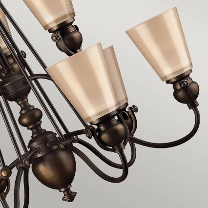 Hinkley - Hanglamp aan een ketting MAYFLOWER 9xE27/60W/230V