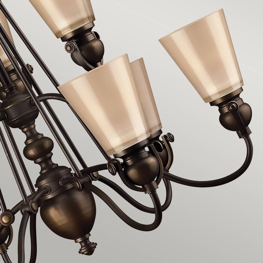 Hinkley - Hanglamp aan een ketting MAYFLOWER 9xE27/60W/230V