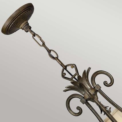 Hinkley - Hanglamp aan een ketting PLANTATION 10xE14/40W/230V brons