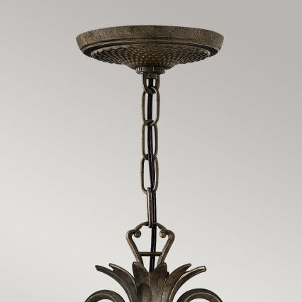 Hinkley - Hanglamp aan een ketting PLANTATION 4xE14/40W/230V brons