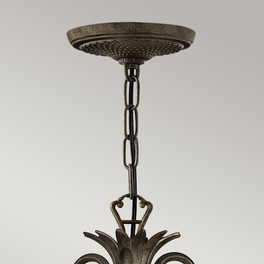 Hinkley - Hanglamp aan een ketting PLANTATION 4xE14/40W/230V brons