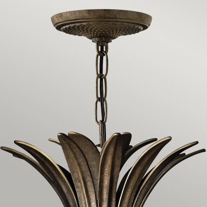 Hinkley - Hanglamp aan een ketting PLANTATION 4xE14/40W/230V brons