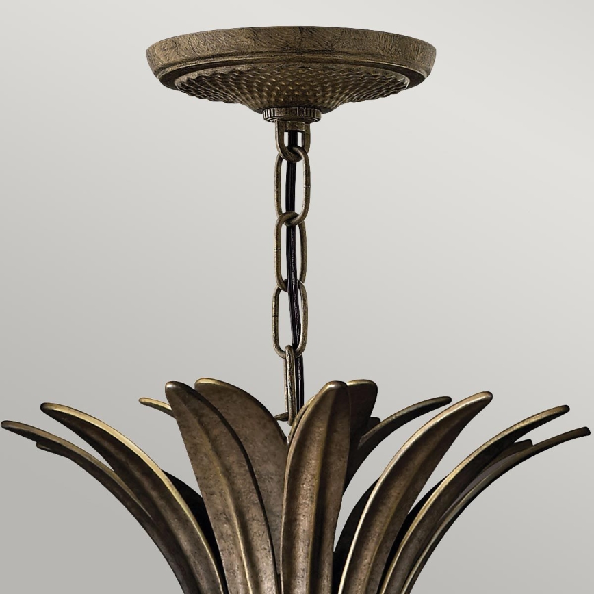 Hinkley - Hanglamp aan een ketting PLANTATION 4xE14/40W/230V brons