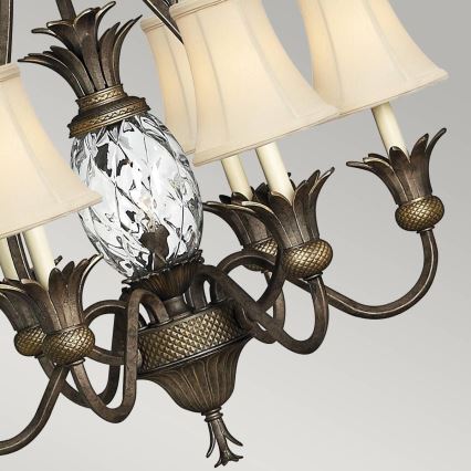 Hinkley - Hanglamp aan een ketting PLANTATION 7xE14/40W/230V brons