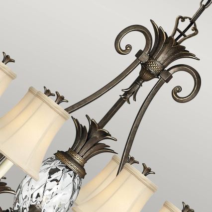 Hinkley - Hanglamp aan een ketting PLANTATION 7xE14/40W/230V brons