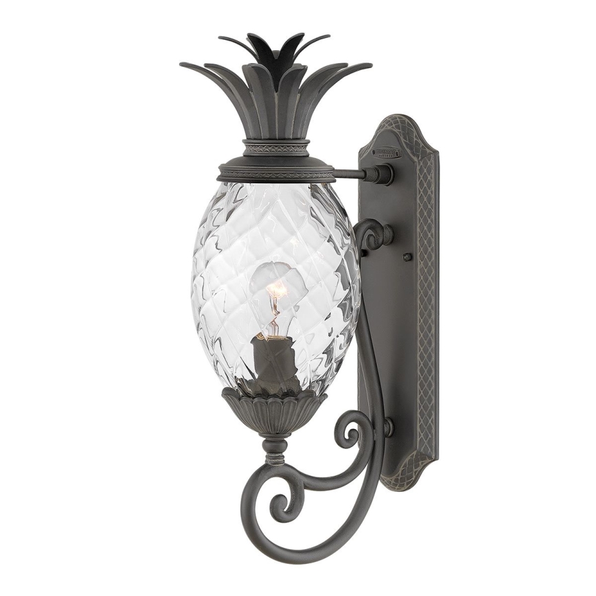 Hinkley - Wandlamp PLANTATION 1xE27/40W/230V zwart