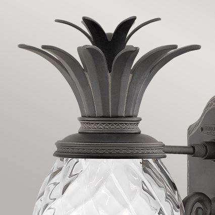 Hinkley - Wandlamp PLANTATION 1xE27/40W/230V zwart