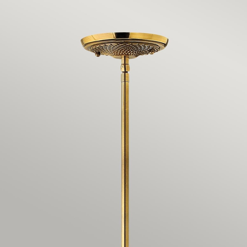 Hinkley - Hanglamp met vaste pendel PLANTATION 1xE27/60W/230V goud