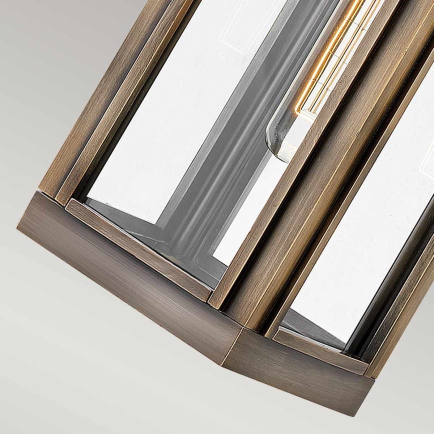 Hinkley - Applique murale d'extérieur HARBOR 1xE27/60W/230V IP44, bronze