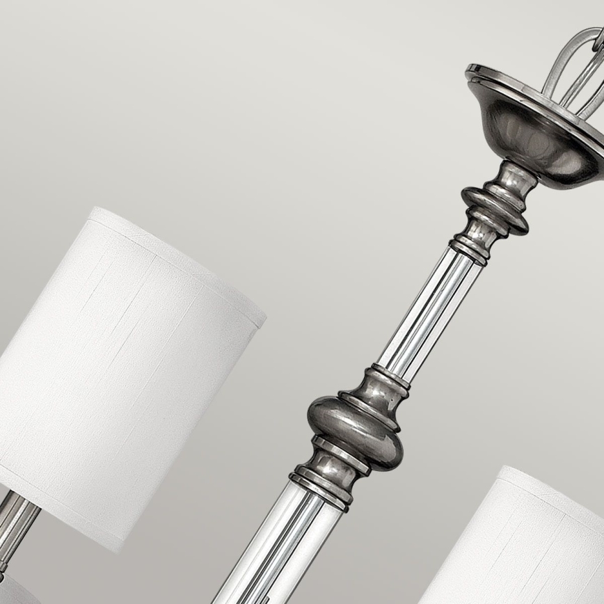 Hinkley - Lustre sur chaîne SUSSEX 9xE14/40W/230V chrome mat