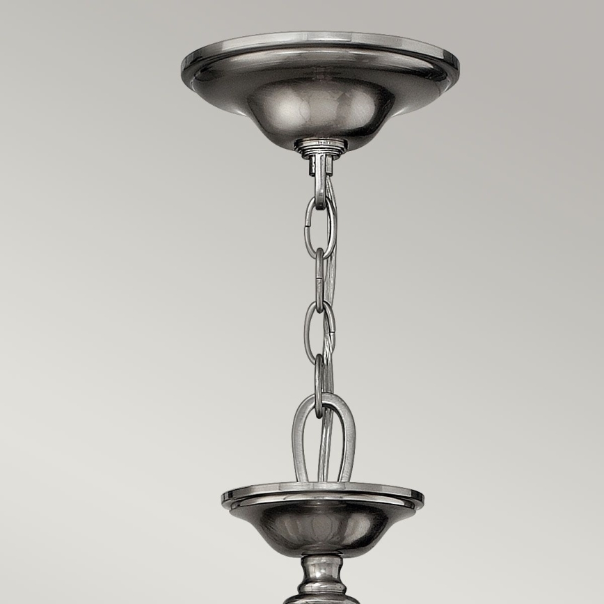 Hinkley - Lustre sur chaîne SUSSEX 9xE14/40W/230V chrome mat