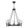 Hinkley - Kroonluchter met ketting COLLIER 5xE27/40W/230V Ø 68,5 cm zwart