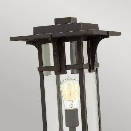 Hinkley - Lampe d'extérieur MANHATTAN 1xE27/100W/230V IP44 noire