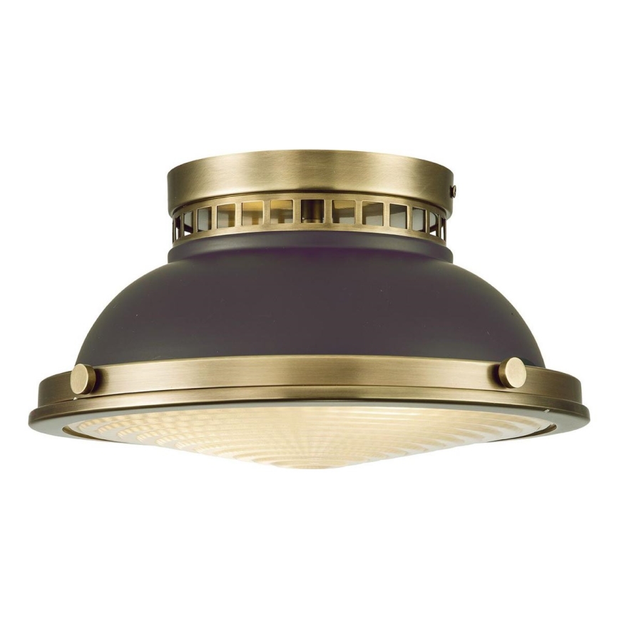Hinkley - Plafondlamp AMELIA 2xE27/40W/230V zwart/messing