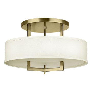Hinkley - Plafonnier HAMPTON 3xE27/60W/230V Ø 50,8 cm doré