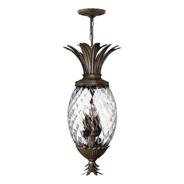Hinkley - Suspension chaîne PLANTATION 4xE14/40W/230V bronze