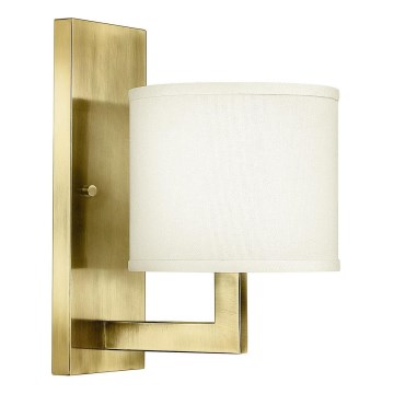 Hinkley - Wandlamp HAMPTON 1xE27/60W/230V goud