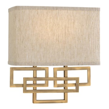 Hinkley - Wandlamp LANZA 2xE14/60W/230V bronskleurig