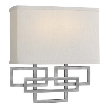 Hinkley - Wandlamp LANZA 2xE14/60W/230V mat chroom