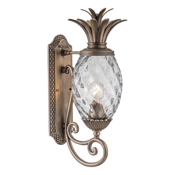 Hinkley - Wandlamp PLANTATION 1xE27/40W/230V brons