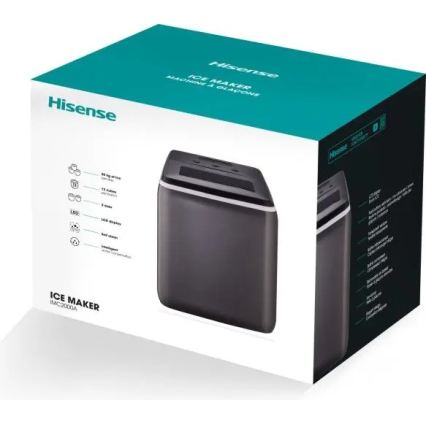 HISENSE IMC2000A - IJsblokjesmachine 120W/230V zwart