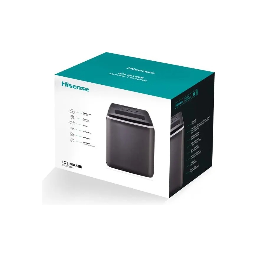 HISENSE IMC2000A - IJsblokjesmachine 120W/230V zwart