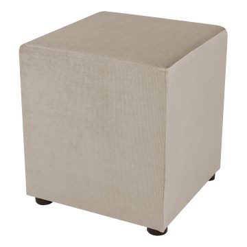 Hocker SIX 40x40 cm beige