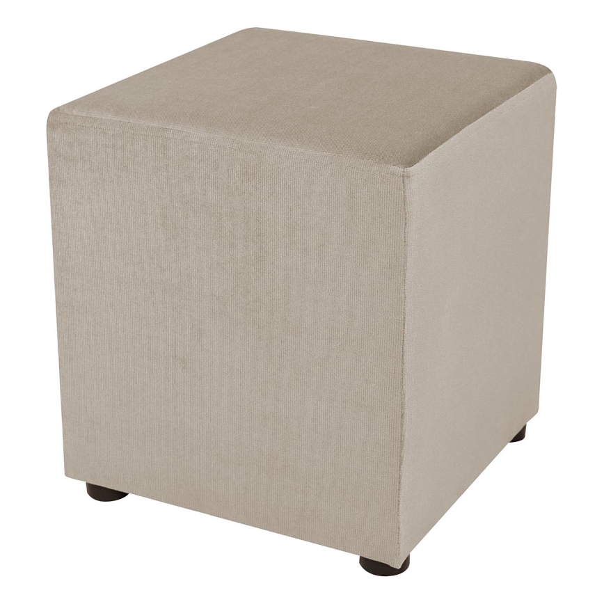 Hocker SIX 40x40 cm beige
