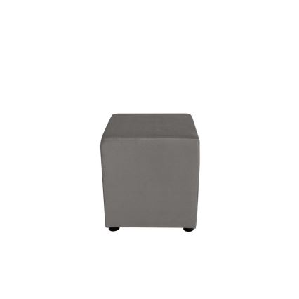 Hocker SIX 40x40 cm grijs